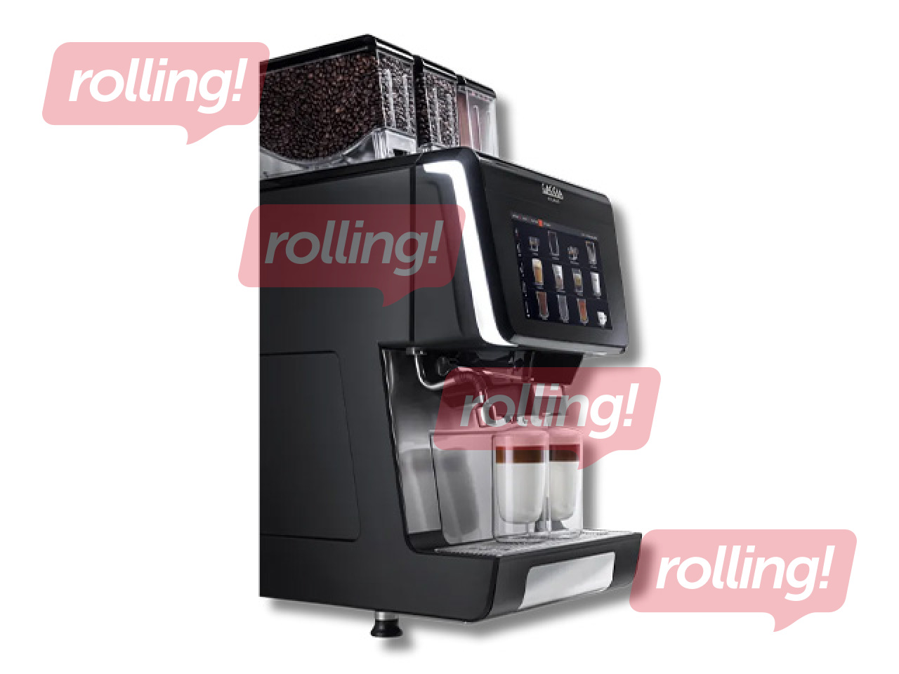 Kafijas automāts Gaggia G700, melns ar sudraba elemenitem
