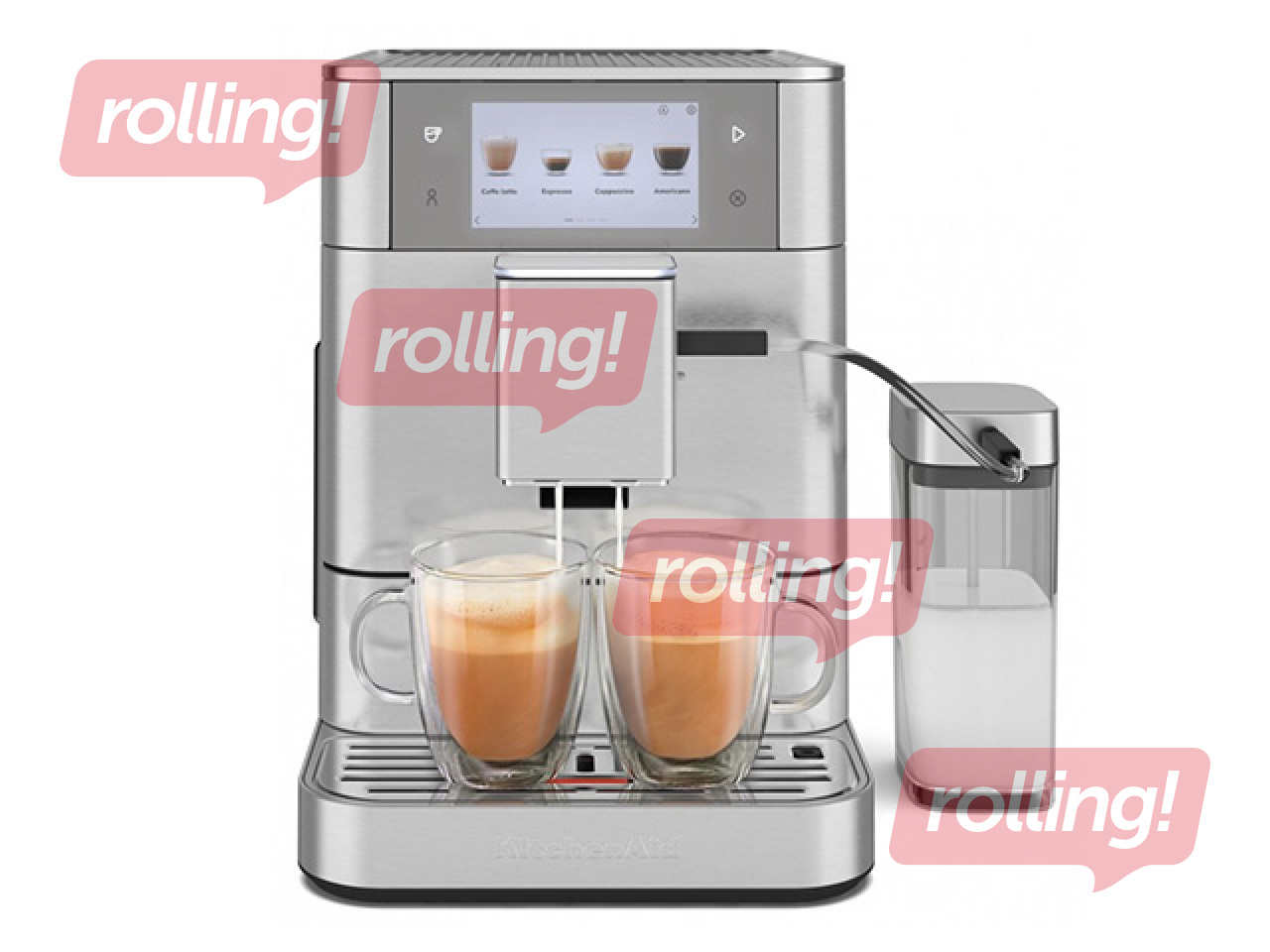 Kohvimasin KitchenAid KF8, roostevabast terasest