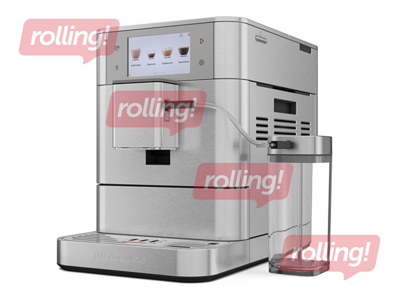 Kohvimasin KitchenAid KF8, roostevabast terasest