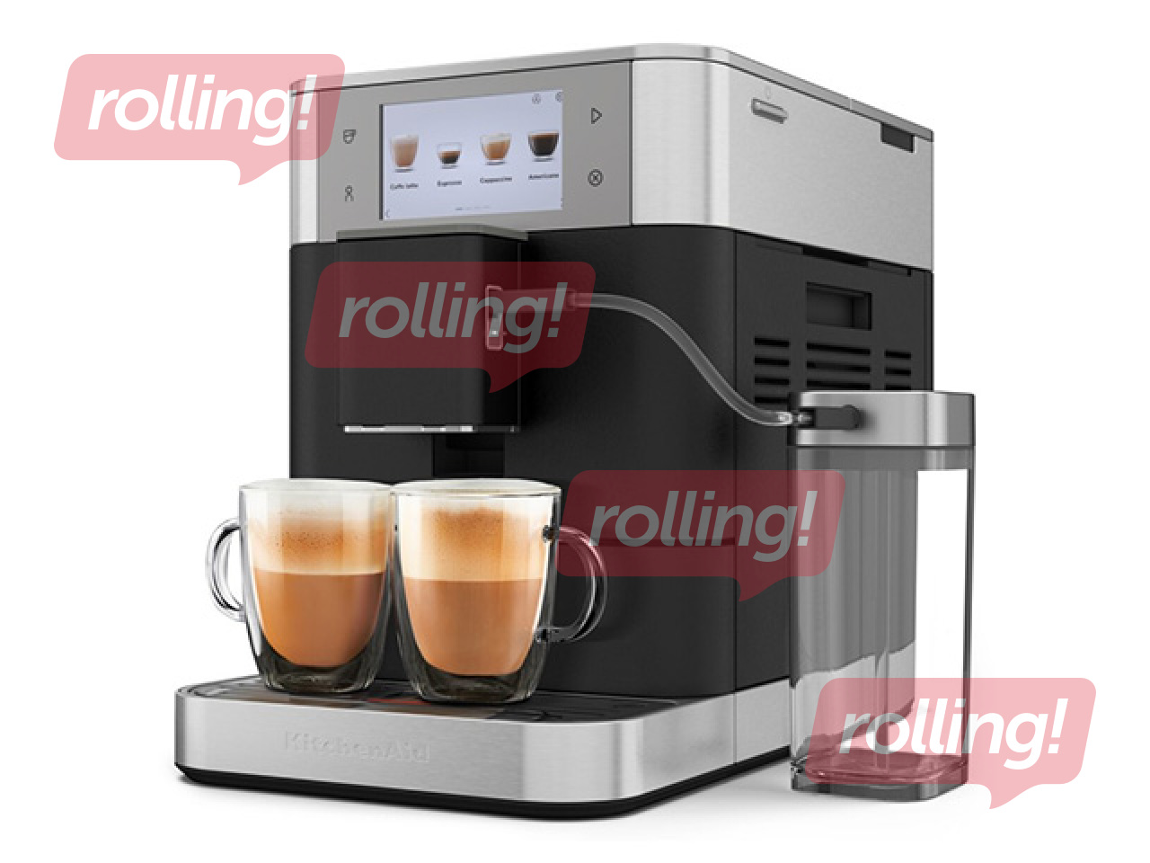 Кофемашина KitchenAid KF8, чугунно-чёрная