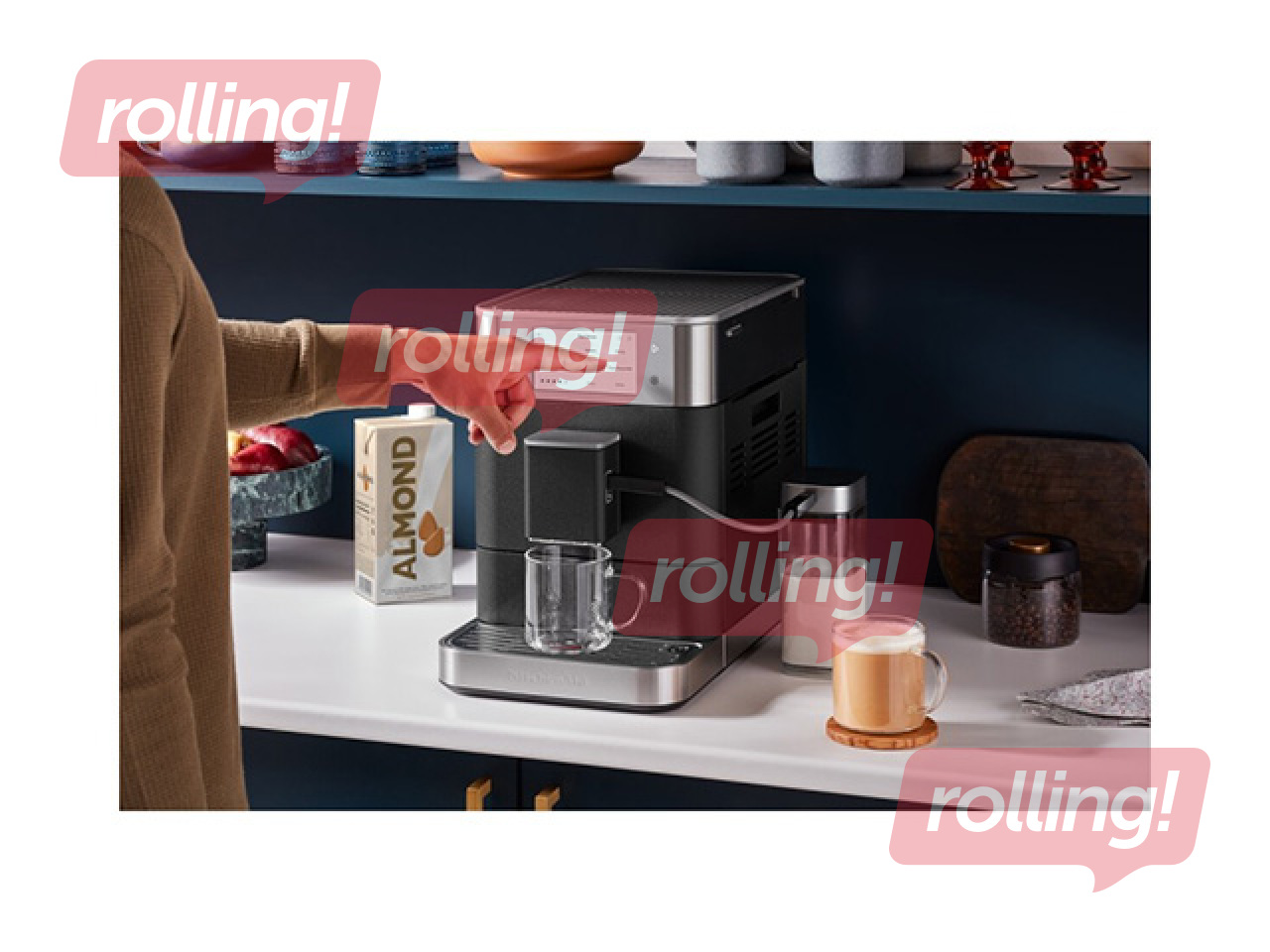 Kohvimasin KitchenAid KF8, malmmust