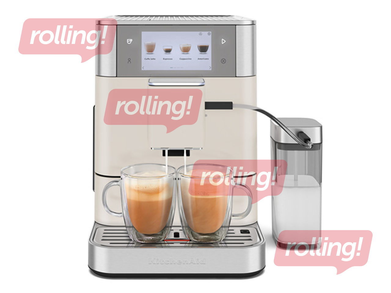 Kohvimasin KitchenAid KF8, portselanvalge