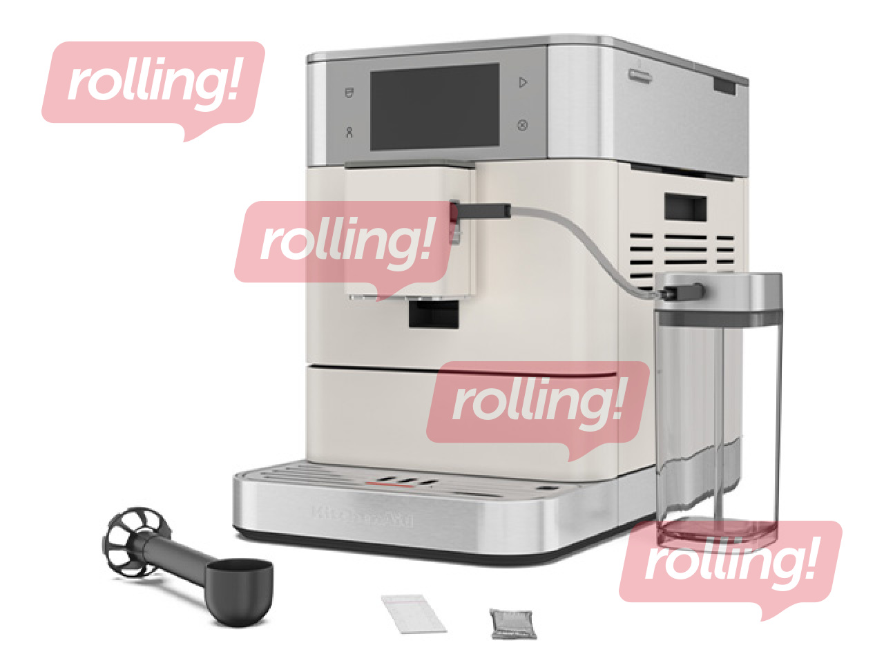 Kohvimasin KitchenAid KF8, portselanvalge