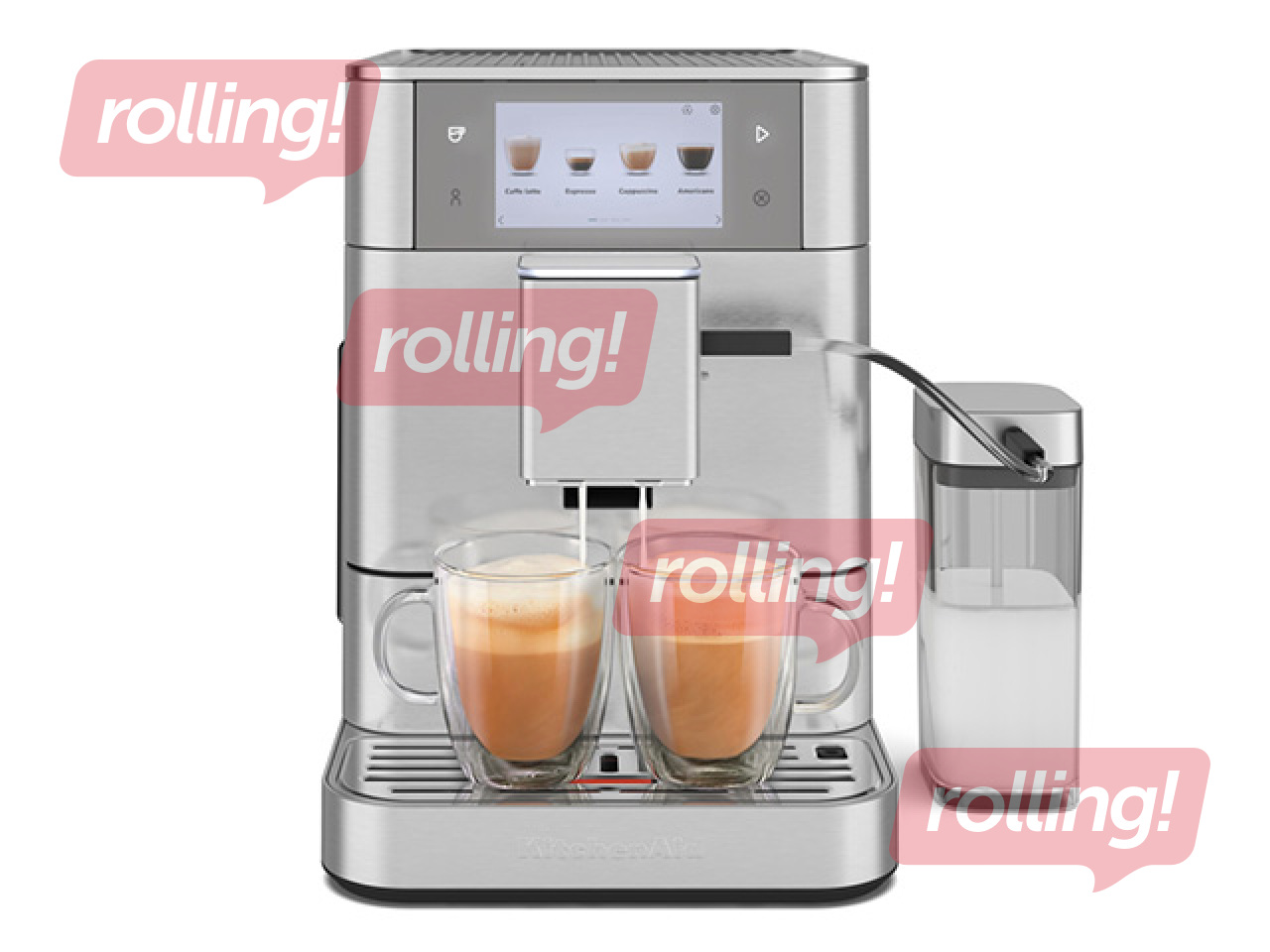 Kohvimasin KitchenAid KF6, roostevaba teras