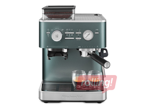 Кофемашина KitchenAid с кофемолкой, хаки