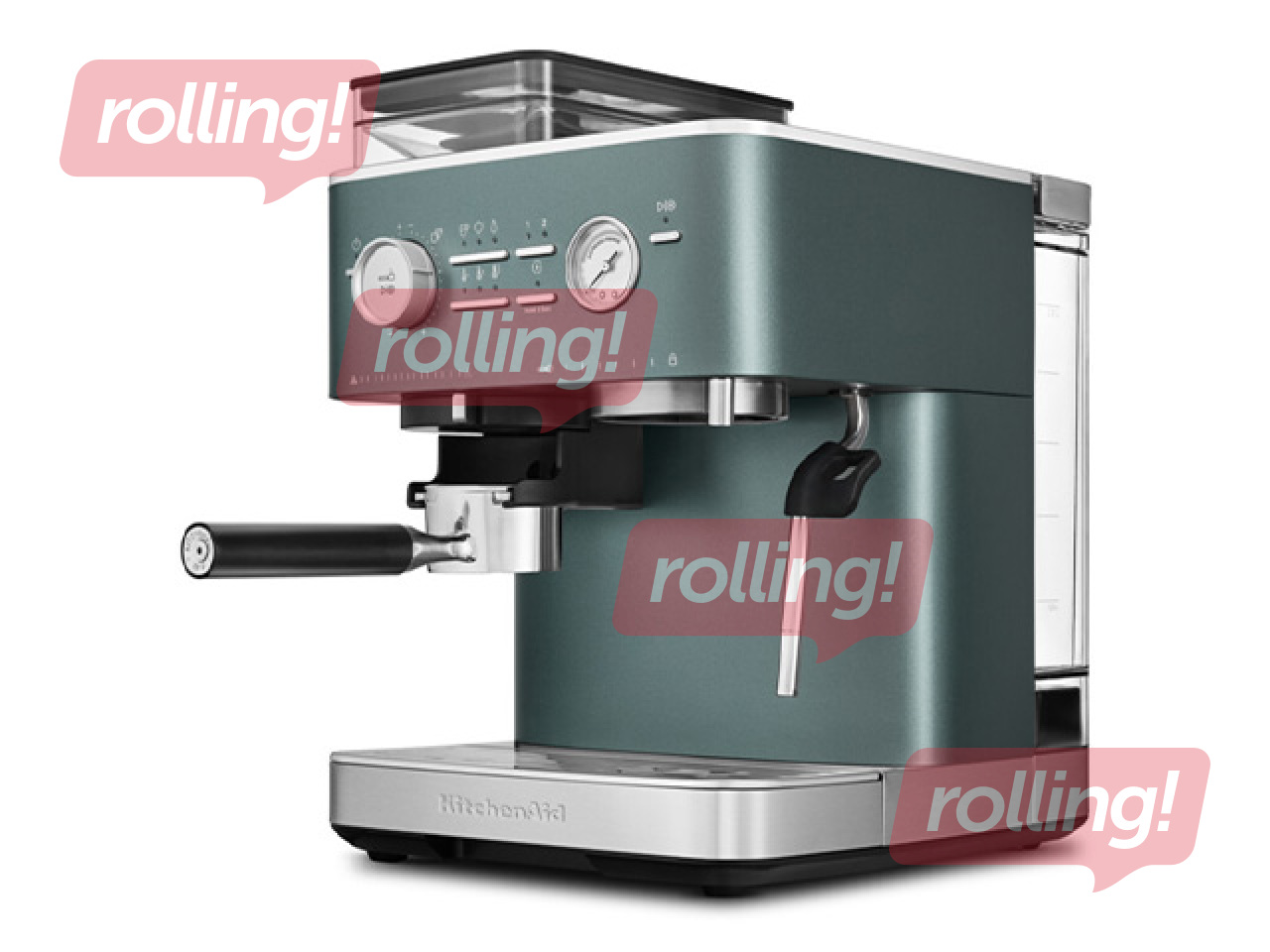 Кофемашина KitchenAid с кофемолкой, хаки