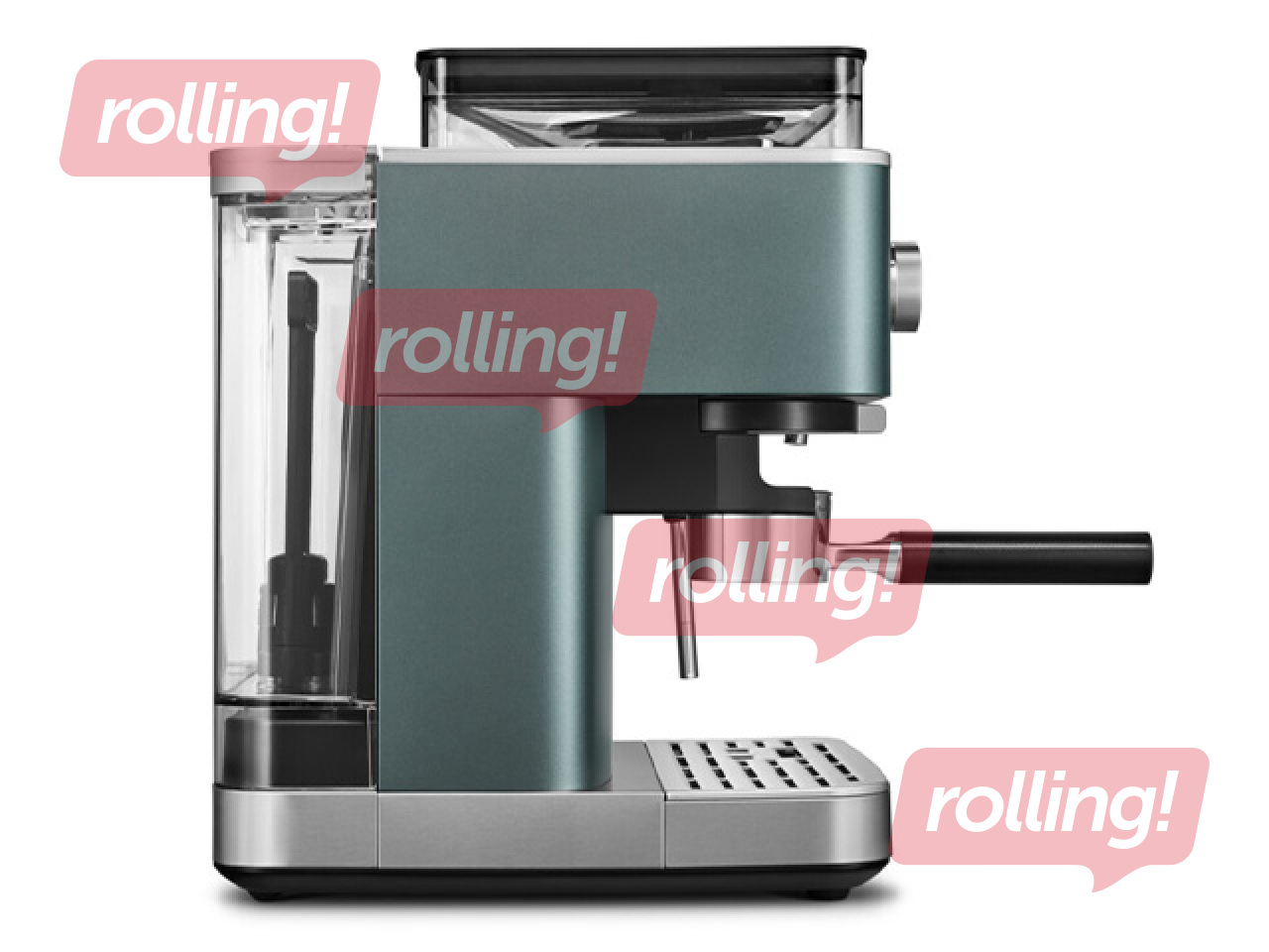 Kohvimasin KitchenAid koos kohviveskiga, khaki