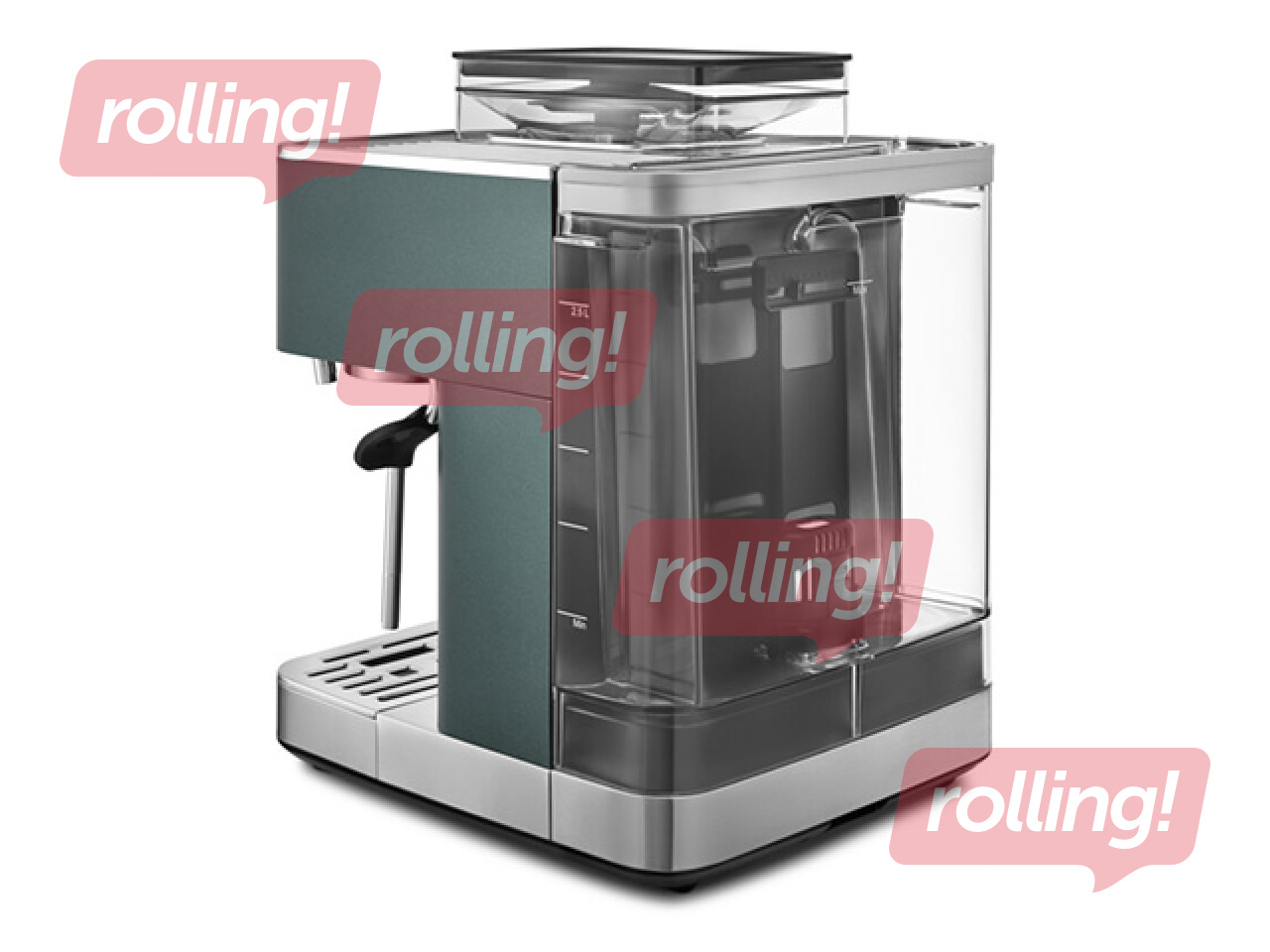 Kohvimasin KitchenAid koos kohviveskiga, khaki