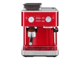 KitchenAid kohvimasin koos kohviveskiga, punane