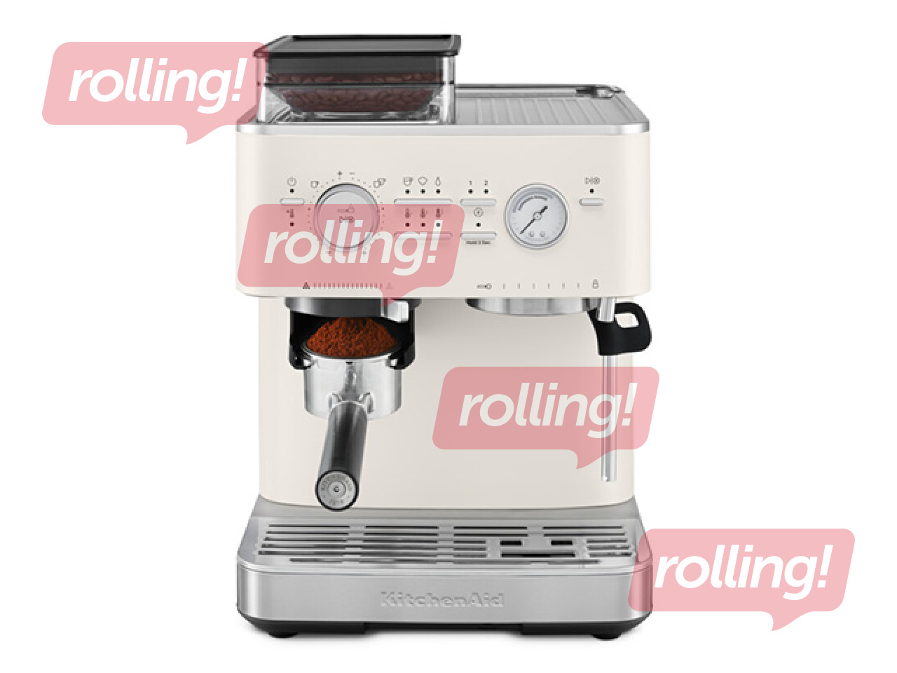 Kohvimasin KitchenAid koos kohviveskiga, portselan