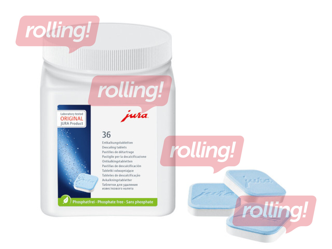 Katlakivieemaldustabletid JURA, 36 tk.