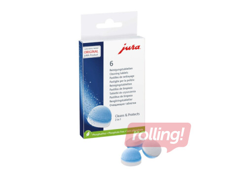 Puhastustabletid JURA, 6 tk.