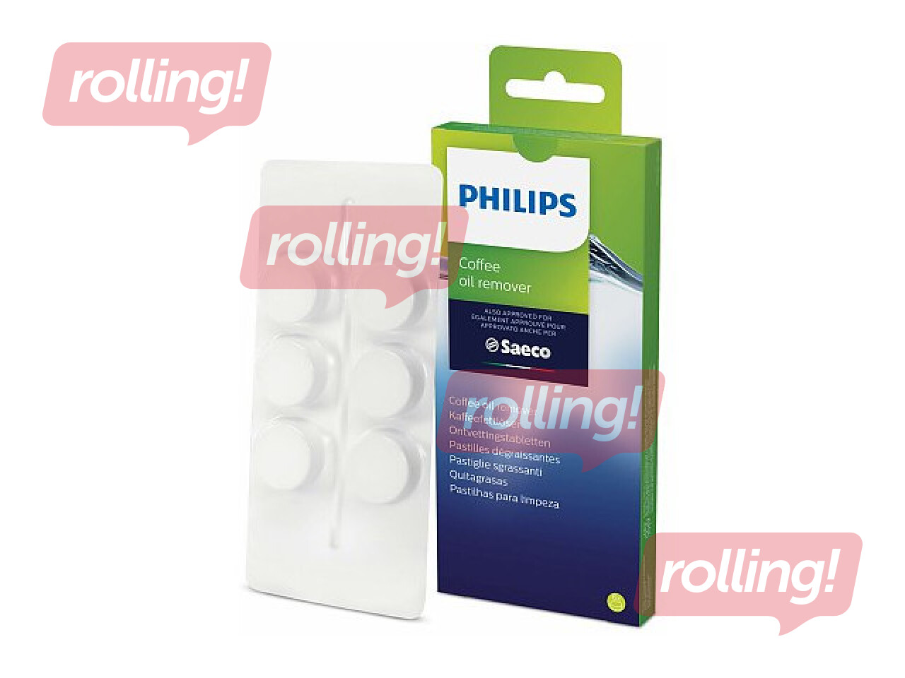 Oil removal tablets Philips, 6 pcs.