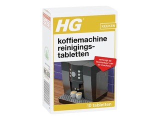 HG universaalsed puhastustabletid kohvimasinatele, 10 tk