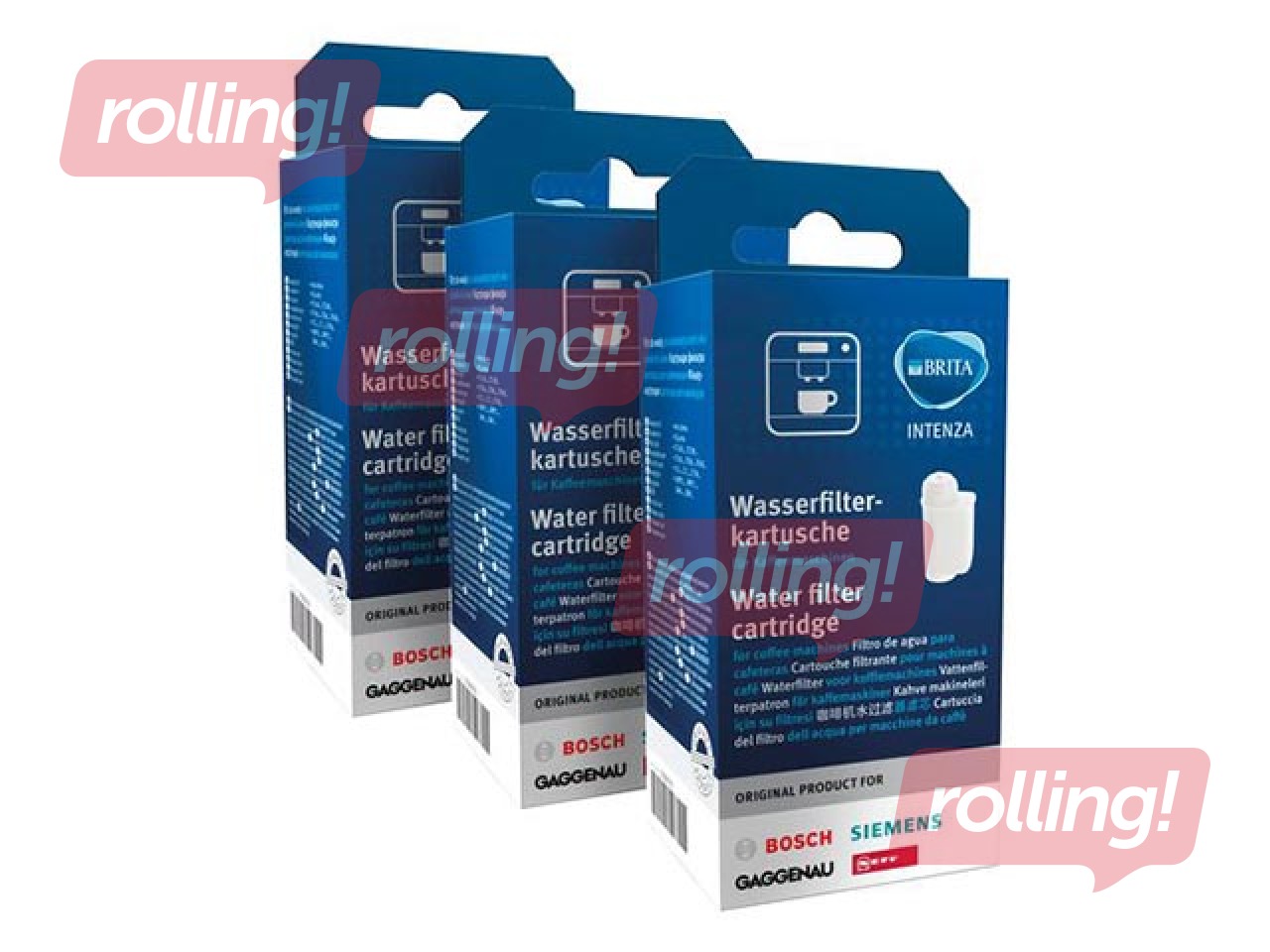 Water filter Brita Intenza, 3 pcs.