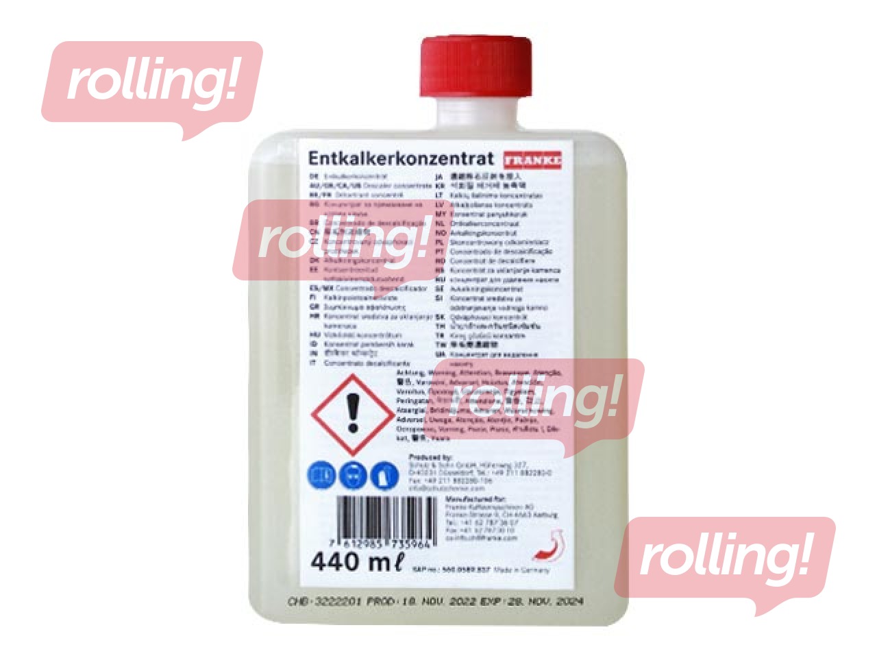 Katlakivieemaldi Franke, 440ml