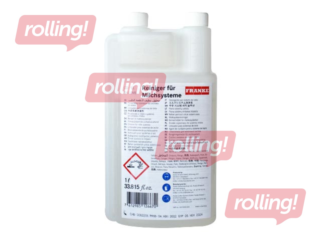 Milk system cleaner Franke, 1000ml.