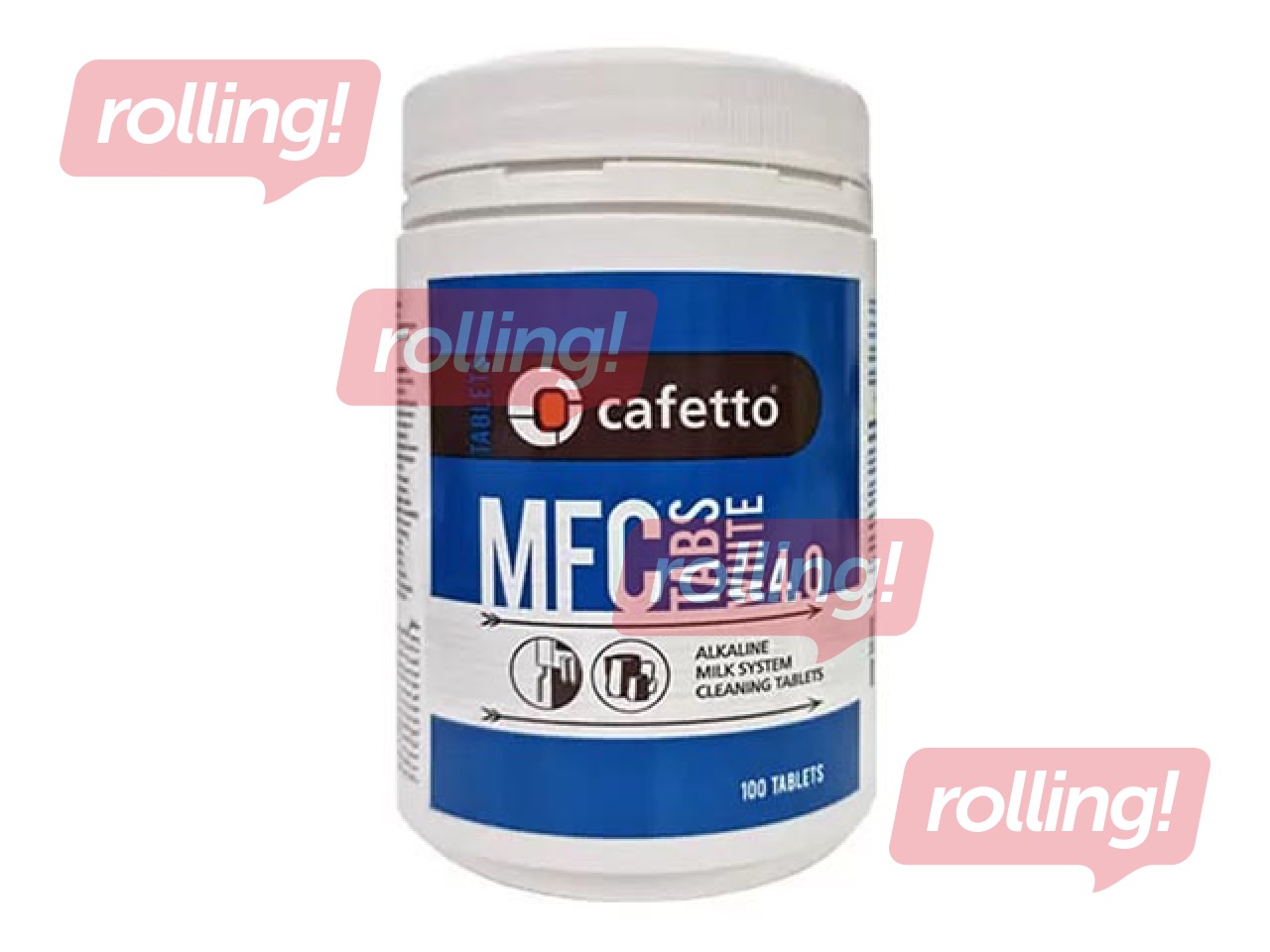 Piimasüsteemi puhastustabletid Cafetto MFC, 100 tk