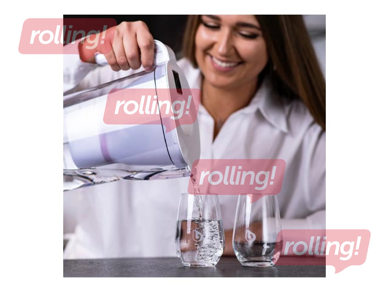 Vee filtrikann VIDA BWT, valge, 2.6l