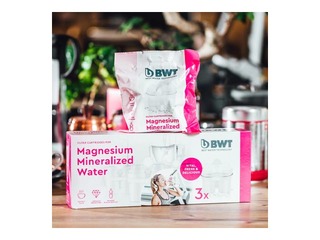 Water filter with magnesium BWT