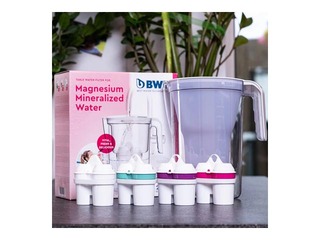 Water filter with magnesium BWT