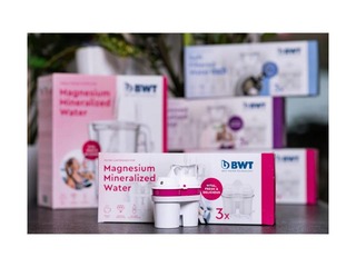 Water filter with magnesium BWT