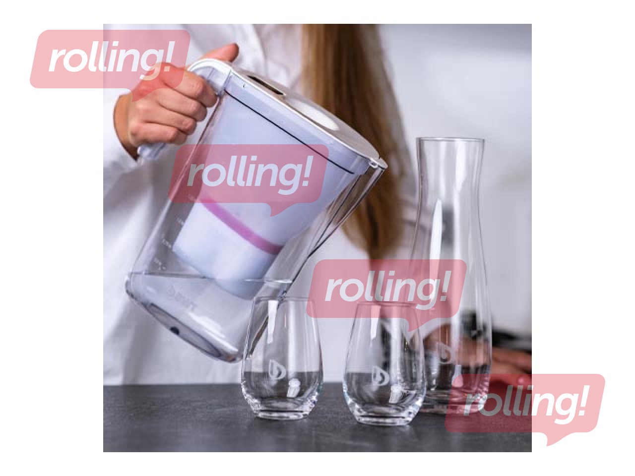 Water filter with magnesium BWT