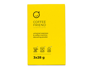 Universāls atkaļķošanas pulveris Coffee Friend Descal, 3 gab.