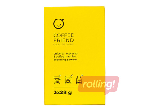 Universāls atkaļķošanas pulveris Coffee Friend Descal, 3 gab.