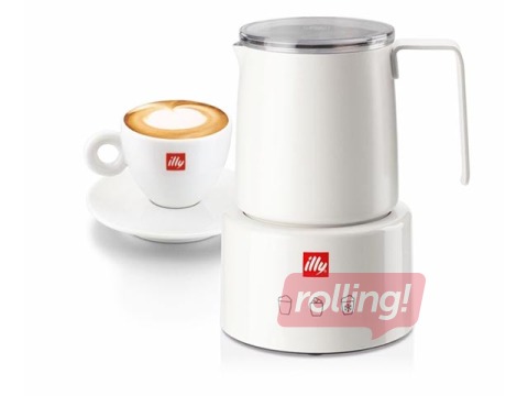 Milk frother ILLY Piero Lissoni, white