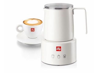 Вспениватель молока ILLY Piero Lissoni, белый