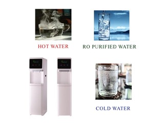 Drinking water preparation and dispensing unit, DIAMOND 75 (HOT-COLD-RO)