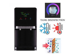 DEMO Joogivee ettevalmistamise ja kasutamise seade, mudel: BLACK PEARL 75 UV-LED (HOT-COLD-RO)