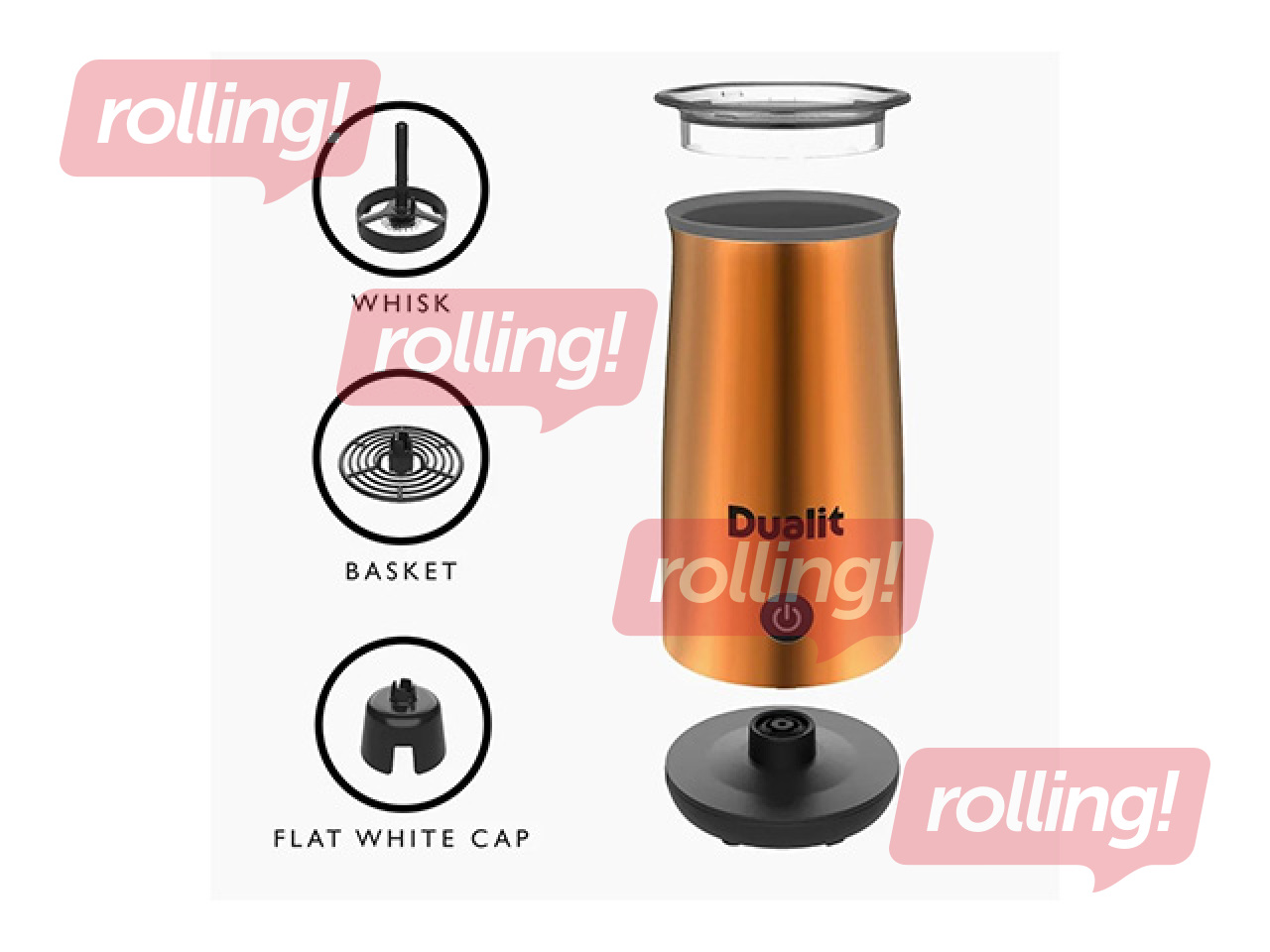 Milk frother Dualit, copper