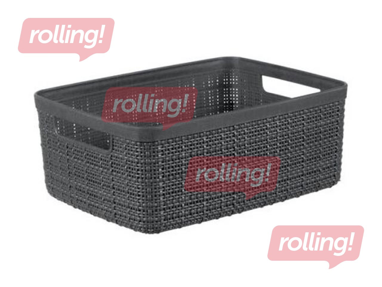 Korv Jute S, 5 L, tumehall