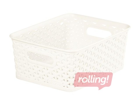 Basket My Style S, 4l, 25.5x19.6x10.3 cm, cream color
