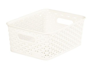 Корзинка My Style S, 4л, 25,5x19,6x10,3 см, кремовая