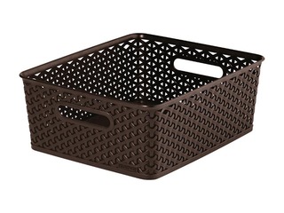 Korv My Style M, 13 l, 35,5 x 29,6 x 13,3 cm, tumepruun