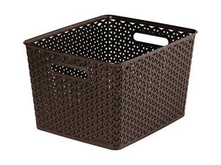Корзинка My Style L, 18л, 35,5x29,6x22 см, темно-коричневый