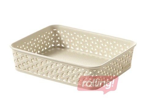 Basket My Style A5, 25.6x20x6 cm, cream color