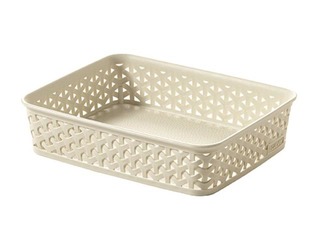 Basket My Style A5, 25.6x20x6 cm, cream color