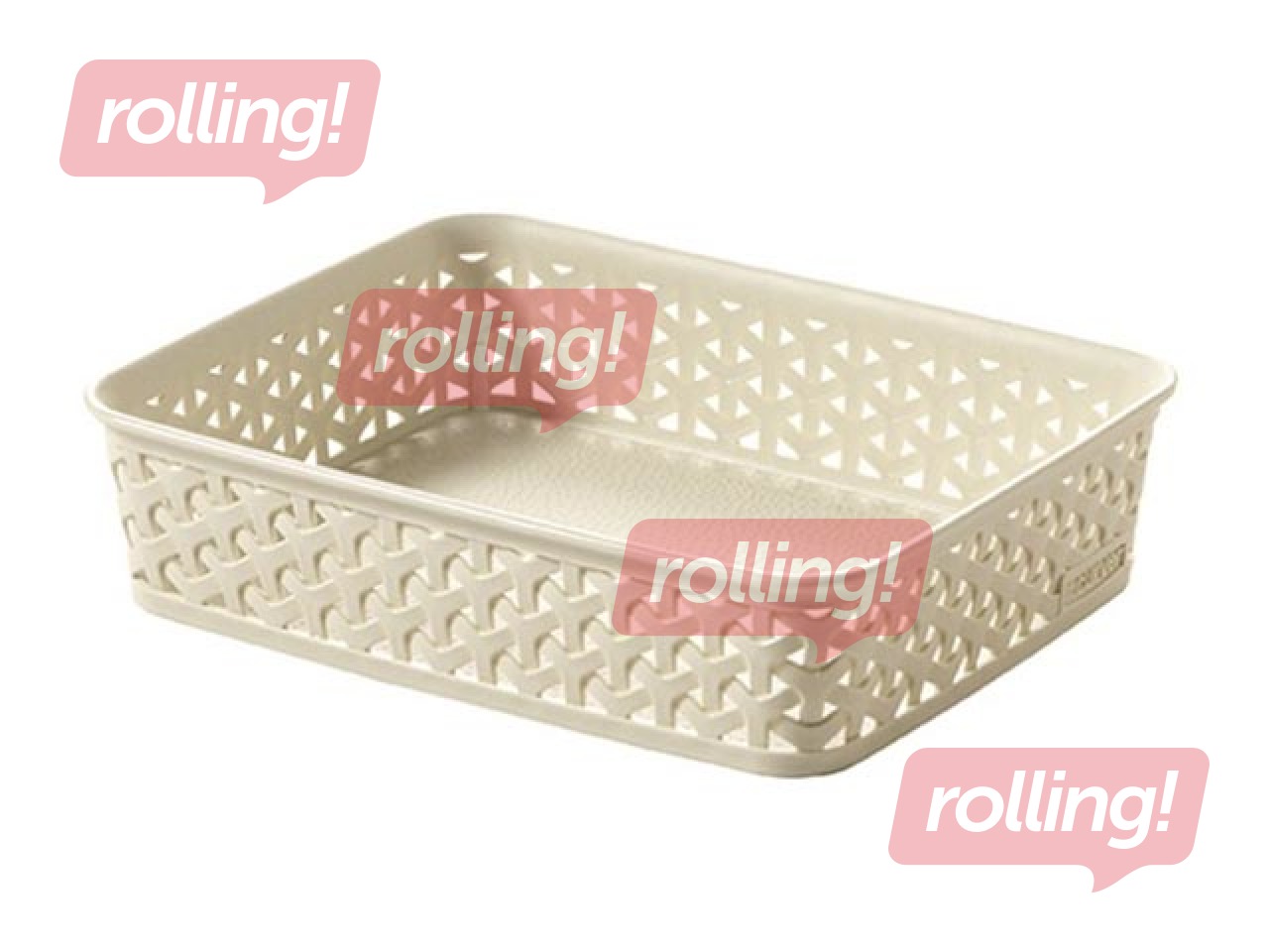 Basket My Style A5, 25.6x20x6 cm, cream color