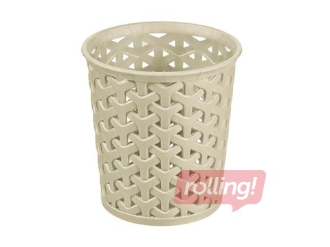 Basket My Style L, round, 14.4x14 cm, cream color