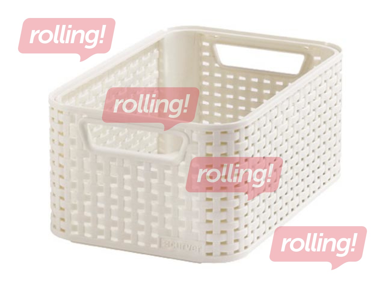 Kast Style S, 28,5 x 19,4 x 13 cm, kreemikas