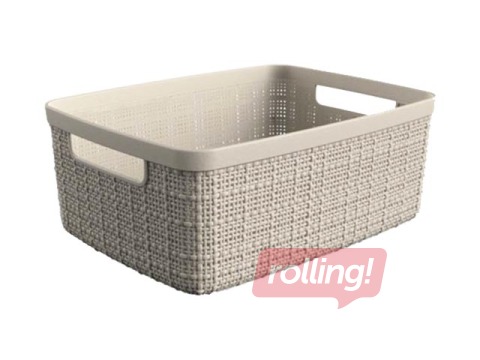 Hoiukorv Jute S, 5 L, kreemikas
