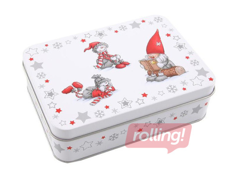 Christmas Metal Box, 14×10×4.2cm