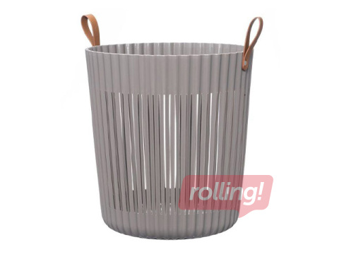 Hoiukorv, plast, hall, Ø37x40cm