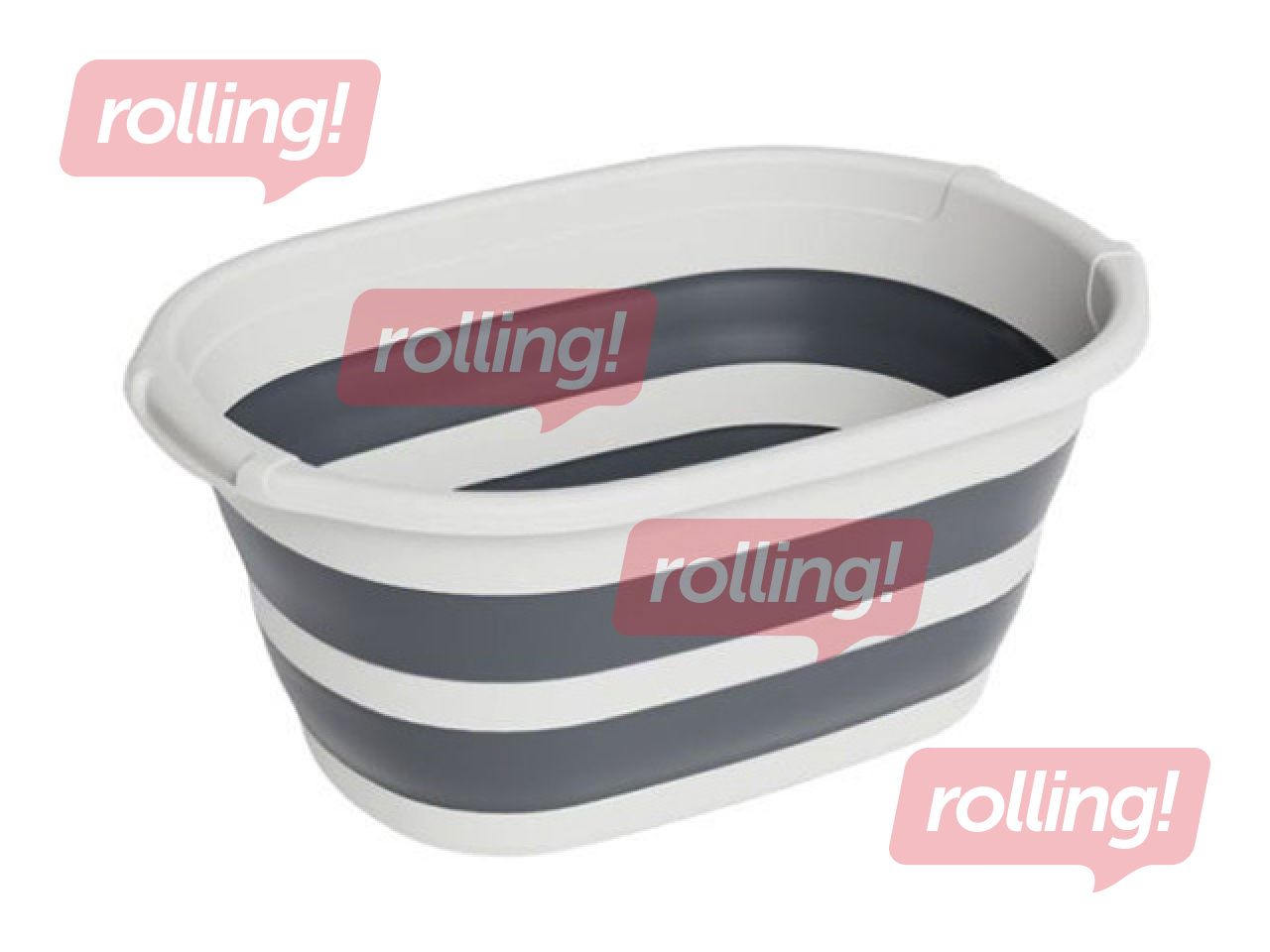 Laundry basket DunyaPlastik, foldable, 25l