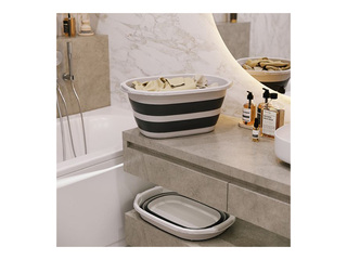 Laundry basket DunyaPlastik, foldable, 25l