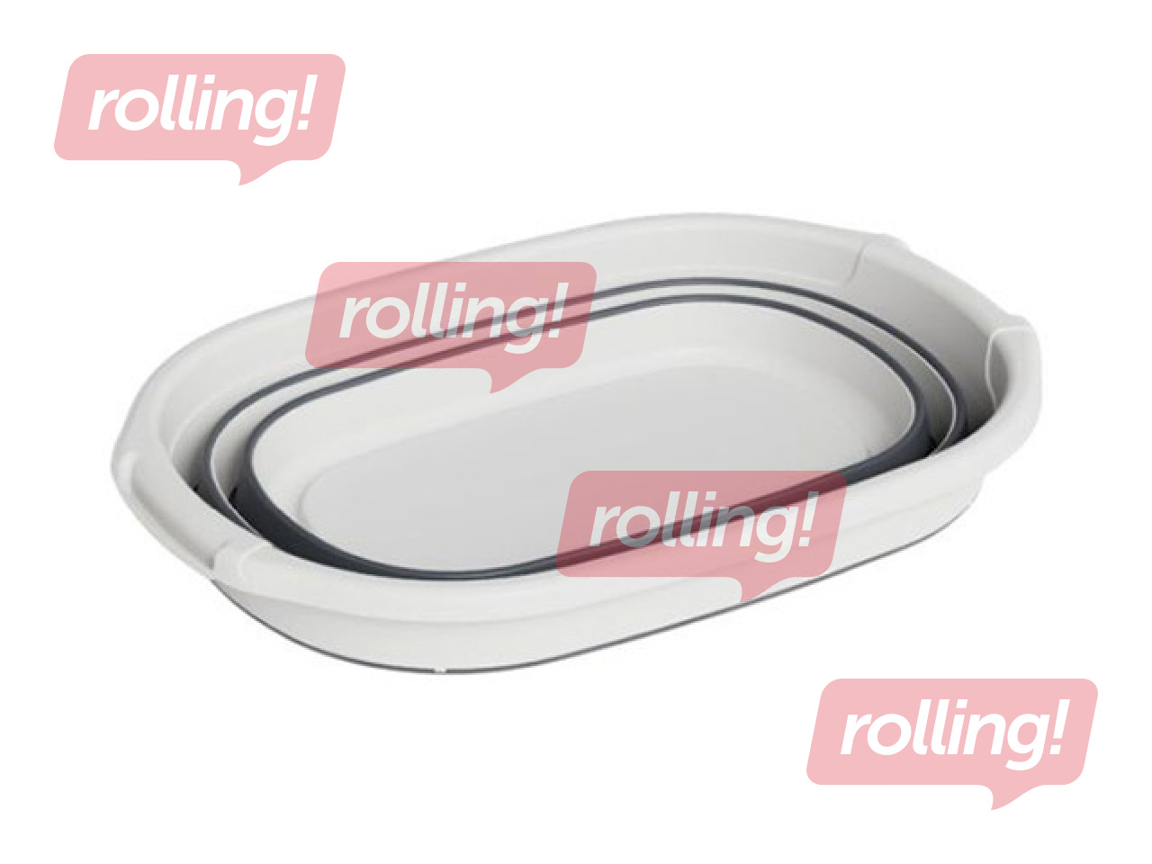 Pesukorv DunyaPlastik, kokkupandav, 25l